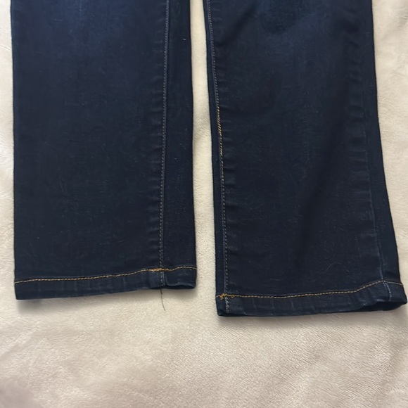 KANCAN SUPER DARK WASH SKINNY NON-DISTRESSED JEANS WOMENS SIZE 15/31 - Picture 9 of 10